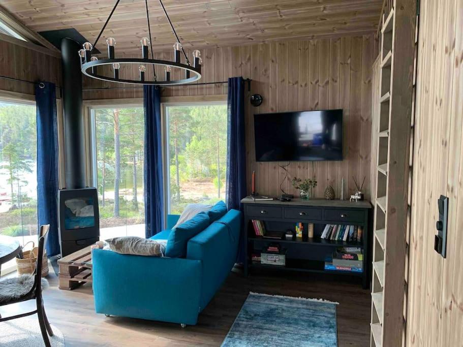 Cosy Cabin Between Lake And Mountain Treungen Exterior photo
